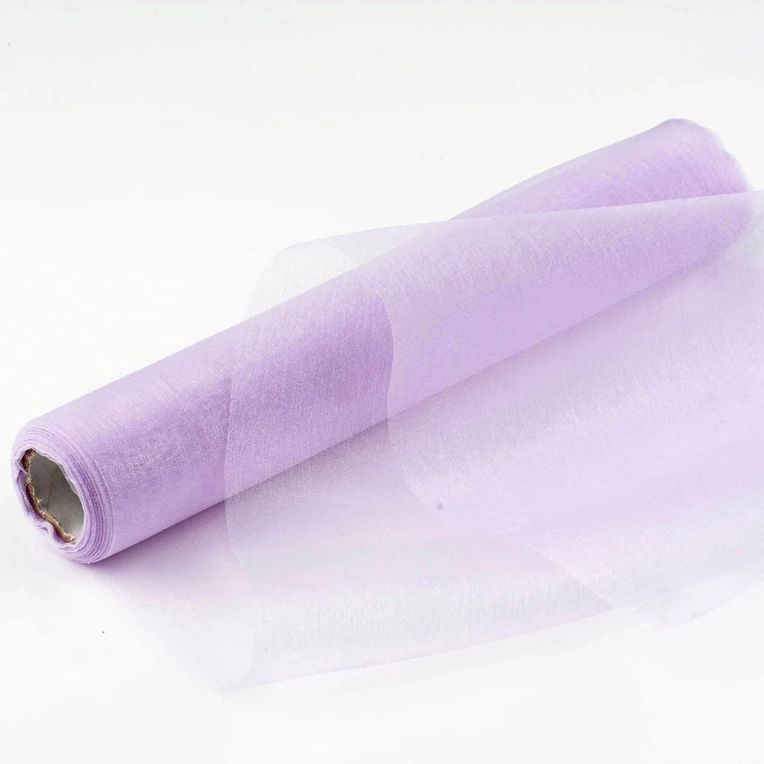 HIER_5220 12"x10yd | Lavender Sheer Chiffon Fabric Bolt, DIY Voile Drapery Fabric Fabric Bolts & Bags 1 HIER_5220 12"x10yd | Lavender Sheer Chiffon Fabric Bolt, DIY Voile Drapery Fabric Fabric Bolts & Bags