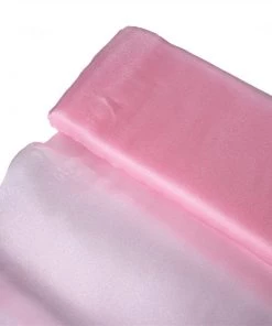 HIER_5210 Fabric Bolts & Bags 54"x10yd | Pink Solid Color Sheer Chiffon Fabric Bolt, DIY Voile Drapery