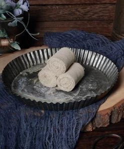 HIER_5144 2 Pack | 6yd Natural Silk-Like Chiffon Linen Ribbon Roll For Bouquets, Wedding Invitations Gift Wrapping Tabletop Decor 19 HIER_5144 2 Pack | 6yd Natural Silk-Like Chiffon Linen Ribbon Roll For Bouquets, Wedding Invitations Gift Wrapping Tabletop Decor