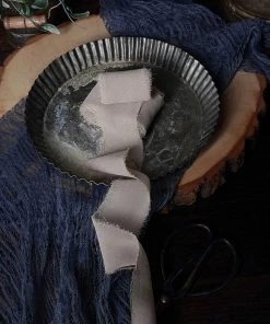 HIER_5144 2 Pack | 6yd Natural Silk-Like Chiffon Linen Ribbon Roll For Bouquets, Wedding Invitations Gift Wrapping Tabletop Decor 23 HIER_5144 2 Pack | 6yd Natural Silk-Like Chiffon Linen Ribbon Roll For Bouquets, Wedding Invitations Gift Wrapping Tabletop Decor