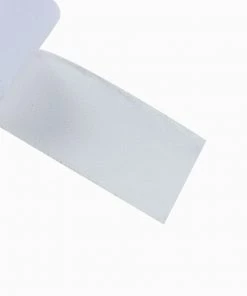 HIER_5144 2 Pack | 6yd White Silk-Like Chiffon Linen Ribbon Roll For Bouquets, Wedding Invitations Gift Wrapping Tabletop Decor