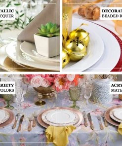 HIER_4700 Disposable Dinnerware 6 Pack | 13