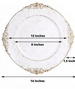 HIER_4710 Disposable Dinnerware 6 Pack | 13