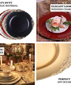 HIER_4710 Disposable Dinnerware 6 Pack | 13