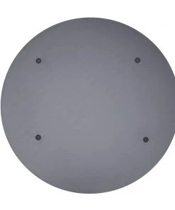 HIER_4710 2 Pack | 13" Silver Jeweled Rim Premium Glass Mirror Charger Plates Disposable Dinnerware 23 HIER_4710 2 Pack | 13