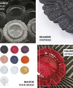 HIER_4700 Disposable Dinnerware 6 Pack | 13