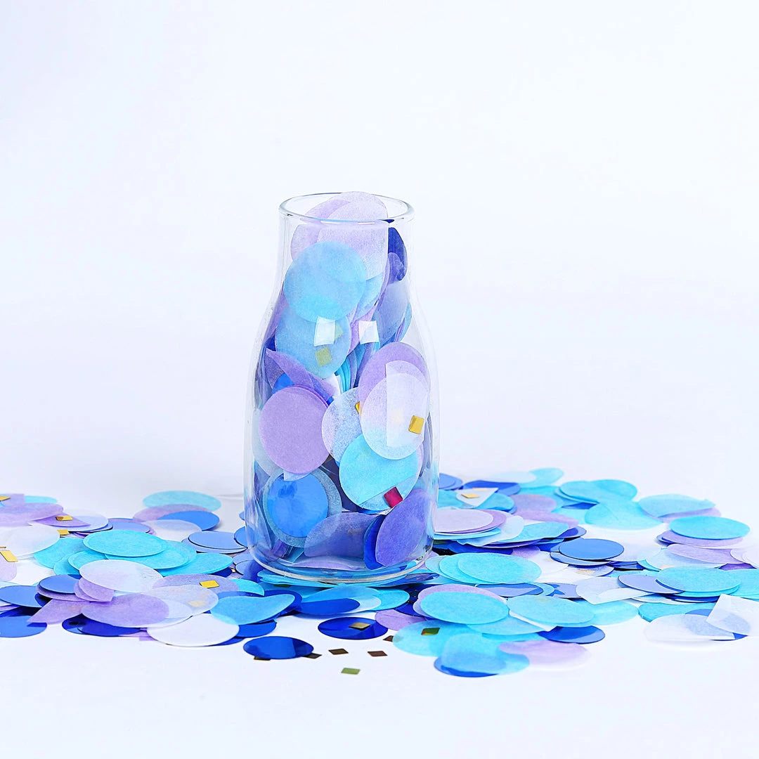 HIER_5110 Tabletop Decor 18G Bag | Purple Theme Tissue Paper & Foil Table Confetti Mix, Balloon Confetti Decor – Blue, Gold, Purple, Royal Blue & White 8 HIER_5110 Tabletop Decor 18G Bag | Purple Theme Tissue Paper & Foil Table Confetti Mix, Balloon Confetti Decor – Blue, Gold, Purple, Royal Blue & White