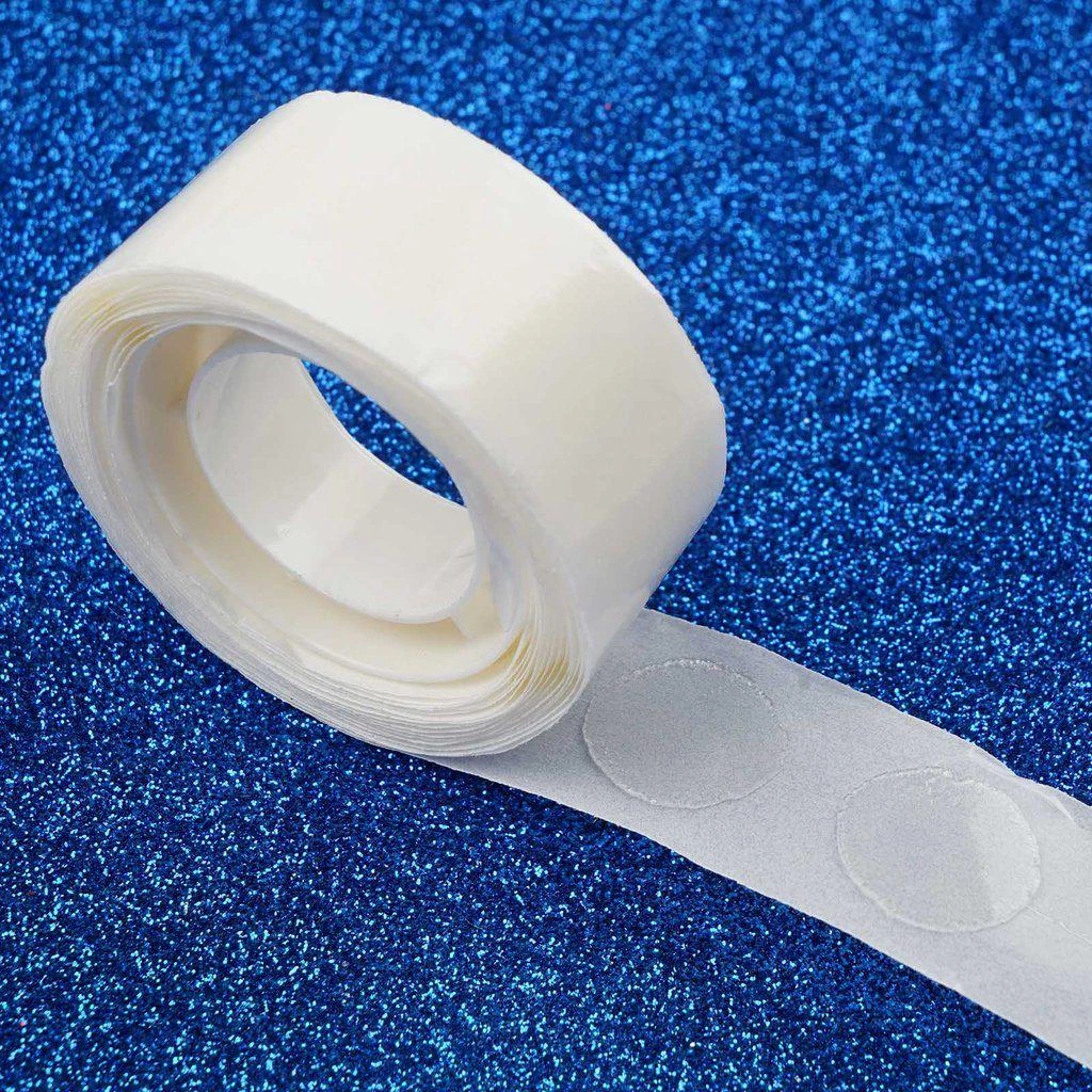 HIER_5150 100 Pack | Clear Removable Balloon Arch Glue Dots, Adhesive Points 2 HIER_5150 100 Pack | Clear Removable Balloon Arch Glue Dots, Adhesive Points