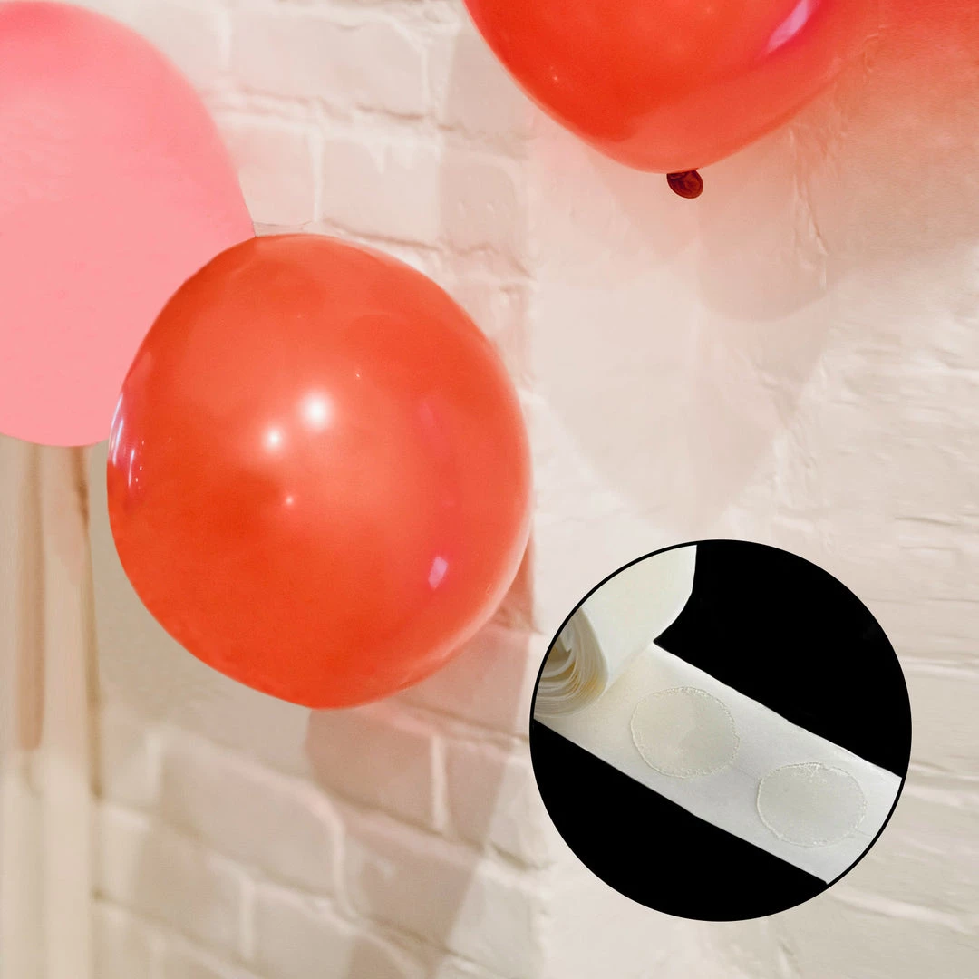 HIER_5150 100 Pack | Clear Removable Balloon Arch Glue Dots, Adhesive Points 1 HIER_5150 100 Pack | Clear Removable Balloon Arch Glue Dots, Adhesive Points