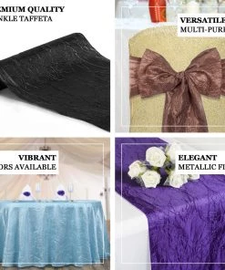 HIER_5220 Fabric Bolts & Bags 12"x10 Yards | Yellow Crinkle Crushed Taffeta Silk Drapery Fabric Bolt