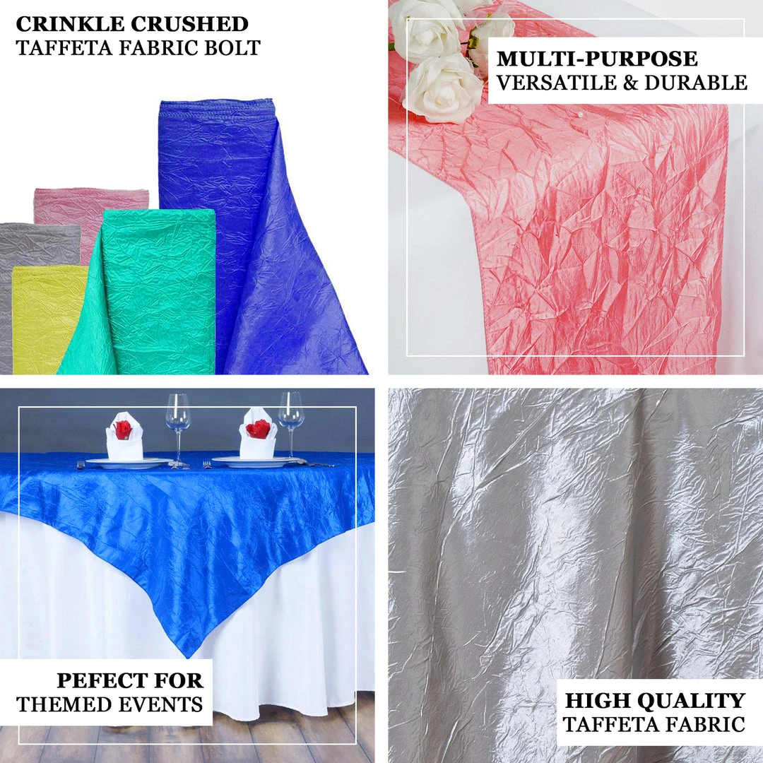 HIER_5210 54"x10 Yards | Yellow Crinkle Crushed Taffeta Silk Drapery Fabric Bolt - Clearance SALE 2 HIER_5210 54"x10 Yards | Yellow Crinkle Crushed Taffeta Silk Drapery Fabric Bolt - Clearance SALE