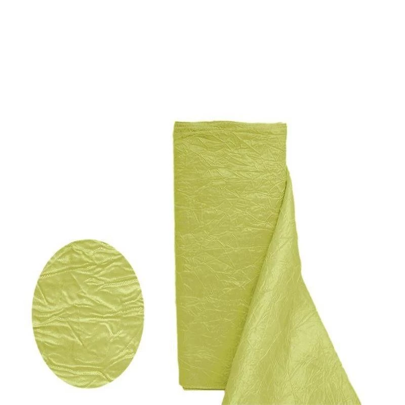 HIER_5210 54"x10 Yards | Yellow Crinkle Crushed Taffeta Silk Drapery Fabric Bolt - Clearance SALE 1 HIER_5210 54"x10 Yards | Yellow Crinkle Crushed Taffeta Silk Drapery Fabric Bolt - Clearance SALE