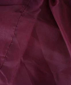 HIER_3160 2 Pack | Burgundy Fire Retardant Sheer Organza Premium Curtain Panel Backdrops With Rod Pockets - 5ftx10ft Big Event Backdrops & Décor 15 HIER_3160 2 Pack | Burgundy Fire Retardant Sheer Organza Premium Curtain Panel Backdrops With Rod Pockets - 5ftx10ft Big Event Backdrops & Décor