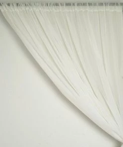 HIER_3160 2 Pack | Ivory Fire Retardant Sheer Organza Premium Curtain Panel Backdrops With Rod Pockets - 5ftx10ft Big Event Backdrops & Décor 22 HIER_3160 2 Pack | Ivory Fire Retardant Sheer Organza Premium Curtain Panel Backdrops With Rod Pockets - 5ftx10ft Big Event Backdrops & Décor
