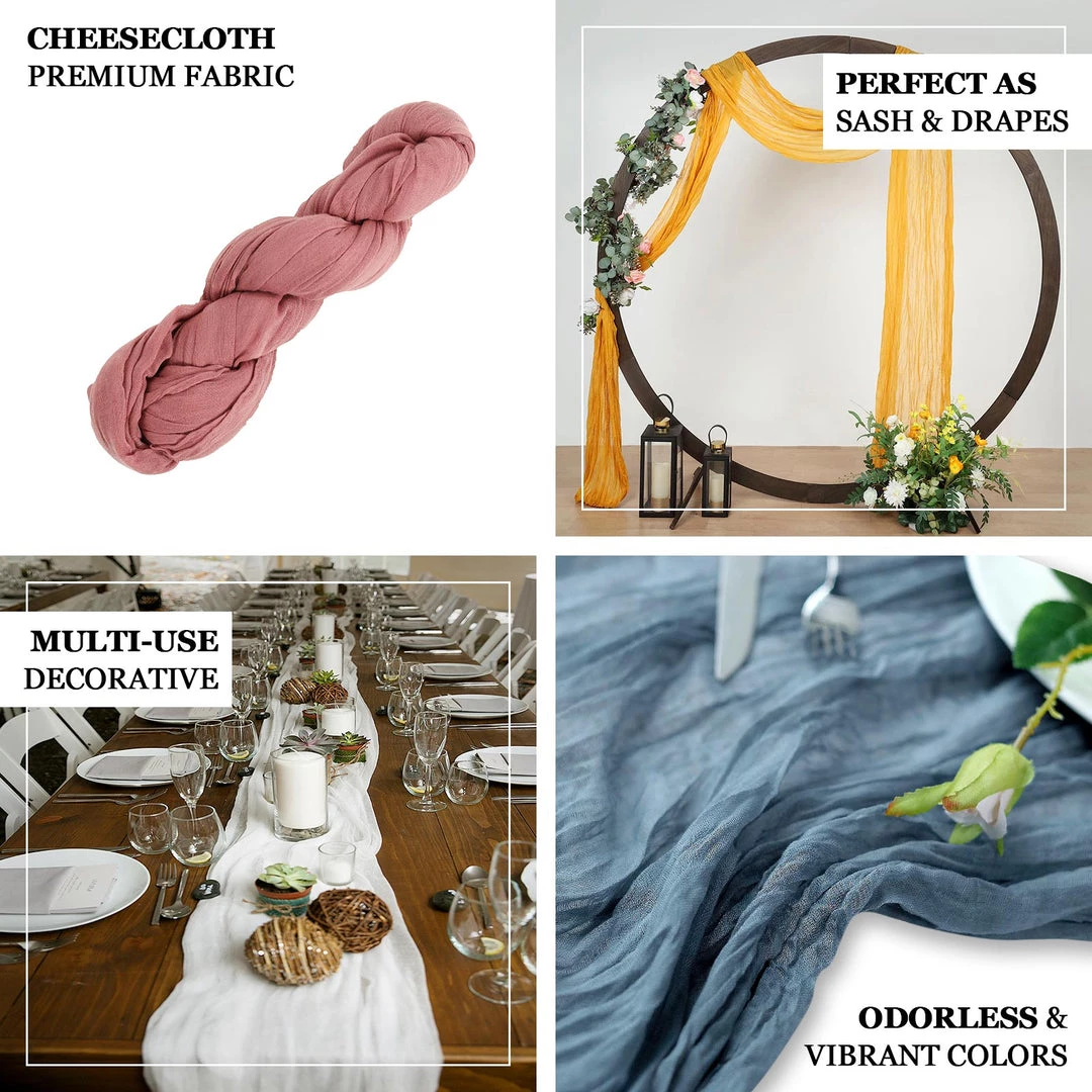 HIER_3110 Backdrop Panels 20ft Gauze Cheesecloth Peacock Teal Wedding Arch Drapery Fabric, Window Scarf Valance, Boho Arbor Decor Curtain Panel 4 HIER_3110 Backdrop Panels 20ft Gauze Cheesecloth Peacock Teal Wedding Arch Drapery Fabric, Window Scarf Valance, Boho Arbor Decor Curtain Panel