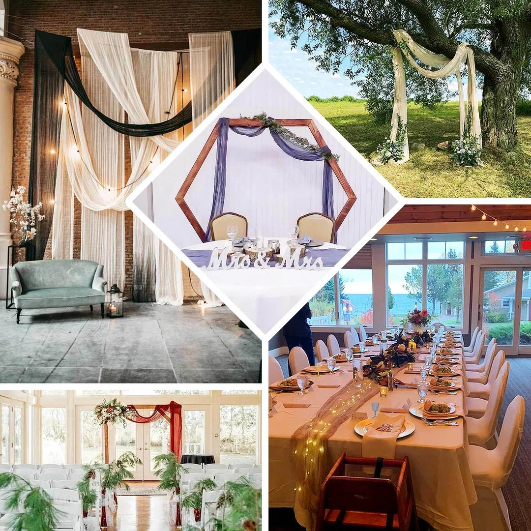 HIER_3110 Backdrop Panels 20ft Gauze Cheesecloth Peacock Teal Wedding Arch Drapery Fabric, Window Scarf Valance, Boho Arbor Decor Curtain Panel 5 HIER_3110 Backdrop Panels 20ft Gauze Cheesecloth Peacock Teal Wedding Arch Drapery Fabric, Window Scarf Valance, Boho Arbor Decor Curtain Panel