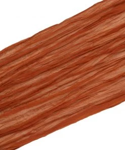 HIER_3110 Backdrop Panels 20ft Gauze Cheesecloth Terracotta Wedding Arch Drapery Fabric, Window Scarf Valance, Boho Arbor Decor Curtain Panel 23 HIER_3110 Backdrop Panels 20ft Gauze Cheesecloth Terracotta Wedding Arch Drapery Fabric, Window Scarf Valance, Boho Arbor Decor Curtain Panel