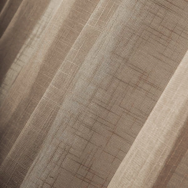 HIER_3120 Home Décor 2 Pack | Handmade Taupe Faux Linen Curtains 52"x64", Curtain Panels With Chrome Grommets 10 HIER_3120 Home Décor 2 Pack | Handmade Taupe Faux Linen Curtains 52"x64", Curtain Panels With Chrome Grommets