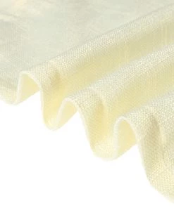 HIER_3120 2 Pack | Handmade Ivory Faux Linen Curtains 52"x64", Curtain Panels With Chrome Grommets Home Décor 25 HIER_3120 2 Pack | Handmade Ivory Faux Linen Curtains 52