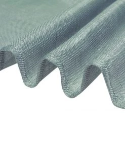 HIER_3120 2 Pack | Handmade Dusty Blue Faux Linen Curtains 52"x84", Curtain Panels With Chrome Grommets 29 HIER_3120 2 Pack | Handmade Dusty Blue Faux Linen Curtains 52