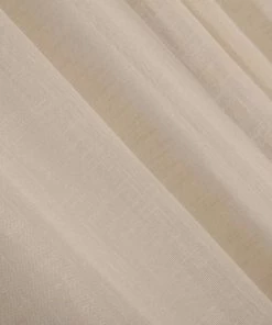 HIER_3120 Home Décor 2 Pack | Handmade Beige Faux Linen Curtains 52"x96", Curtain Panels With Chrome Grommets 28 HIER_3120 Home Décor 2 Pack | Handmade Beige Faux Linen Curtains 52