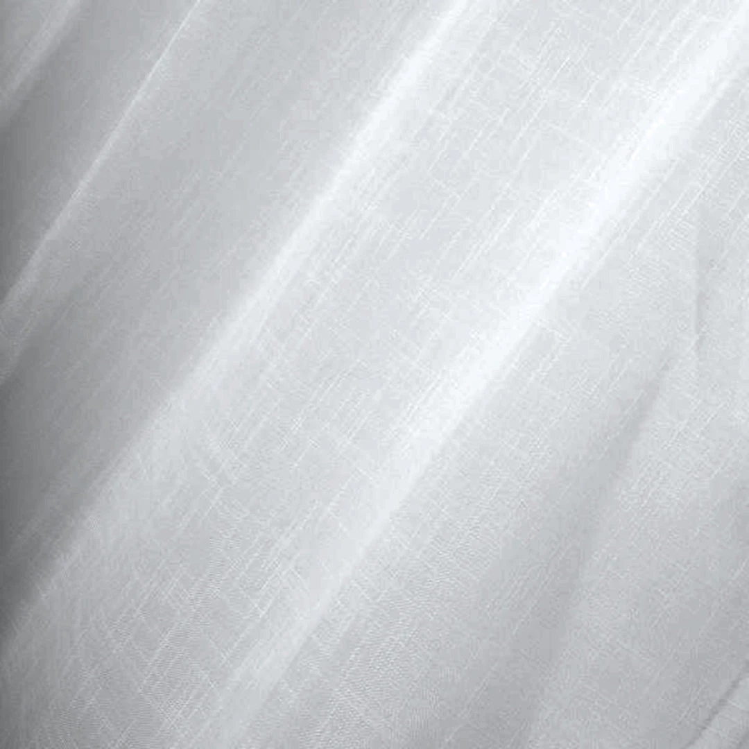 HIER_3120 2 Pack | Handmade Silver Faux Linen Curtains 52"x64", Curtain Panels With Chrome Grommets Home Décor 6 HIER_3120 2 Pack | Handmade Silver Faux Linen Curtains 52"x64", Curtain Panels With Chrome Grommets Home Décor