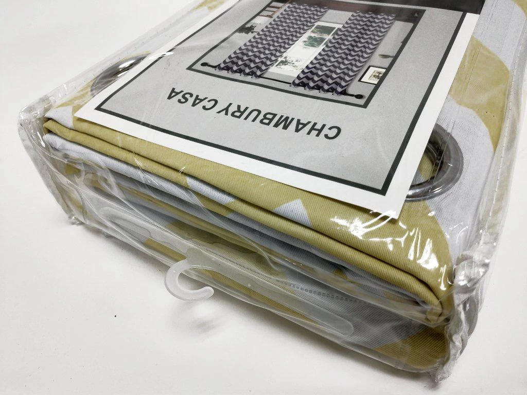 HIER_3160 2 Pack | White/Mint Chevron Design Thermal Blackout Curtains With Chrome Grommet Window Treatment Panels - 52"x84" Home Décor 10 HIER_3160 2 Pack | White/Mint Chevron Design Thermal Blackout Curtains With Chrome Grommet Window Treatment Panels - 52"x84" Home Décor