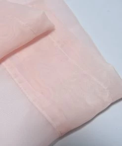 HIER_3160 Big Event Backdrops & Décor 2 Pack | Blush/Rose Gold Silk Organza Sheer Curtains With Rod Pocket Window Treatment Panels - 52"x108" 26 HIER_3160 Big Event Backdrops & Décor 2 Pack | Blush/Rose Gold Silk Organza Sheer Curtains With Rod Pocket Window Treatment Panels - 52