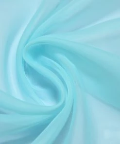 HIER_3160 Big Event Backdrops & Décor 2 Pack | Baby Blue Organza Grommet Sheer Curtains Panels - 52"x108" 24 HIER_3160 Big Event Backdrops & Décor 2 Pack | Baby Blue Organza Grommet Sheer Curtains Panels - 52