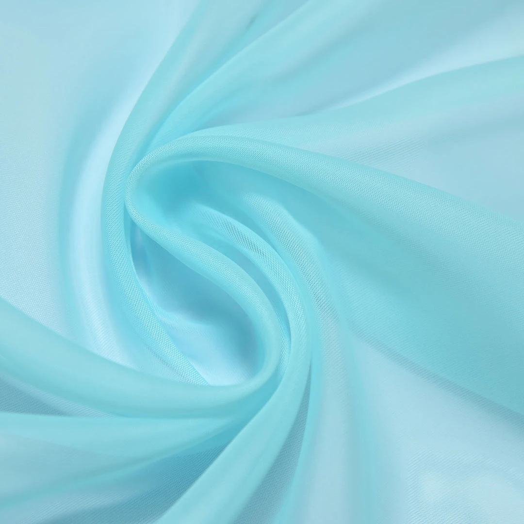 HIER_3160 Big Event Backdrops & Décor 2 Pack | Baby Blue Organza Grommet Sheer Curtains Panels - 52"x108" 11 HIER_3160 Big Event Backdrops & Décor 2 Pack | Baby Blue Organza Grommet Sheer Curtains Panels - 52"x108"