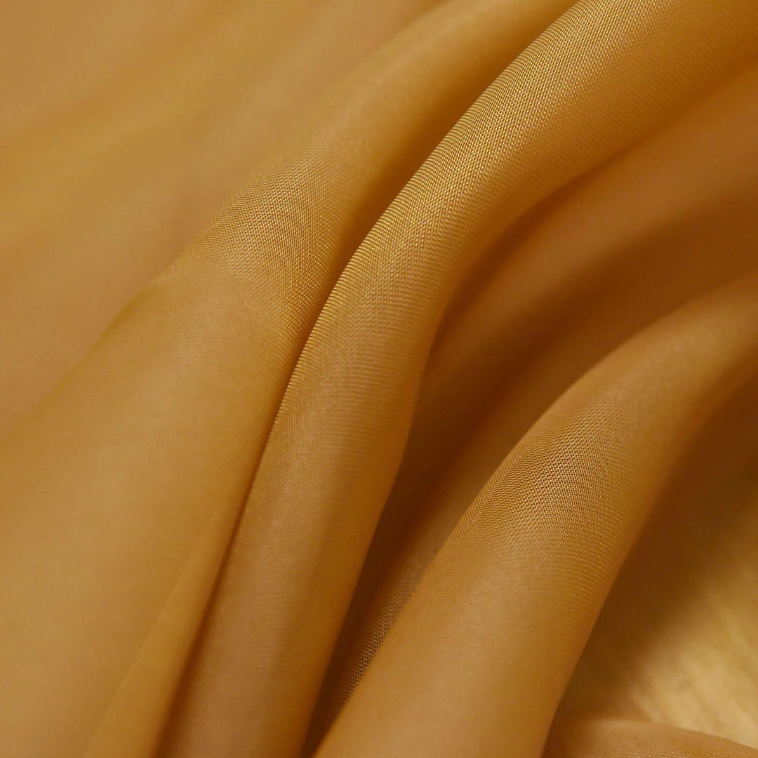 HIER_3160 Big Event Backdrops & Décor 2 Pack | Gold Grommet Sheer Curtains With Rod Pocket Window Treatment Panels - 52"x108" 9 HIER_3160 Big Event Backdrops & Décor 2 Pack | Gold Grommet Sheer Curtains With Rod Pocket Window Treatment Panels - 52"x108"