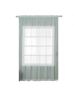 HIER_3160 2 Pack | Ivory Sheer Organza Curtains With Rod Pocket Window Treatment Panels - 52"x108" Big Event Backdrops & Décor 29 HIER_3160 2 Pack | Ivory Sheer Organza Curtains With Rod Pocket Window Treatment Panels - 52