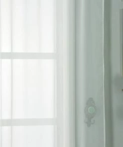 HIER_3160 2 Pack | Ivory Sheer Organza Curtains With Rod Pocket Window Treatment Panels - 52"x108" Big Event Backdrops & Décor 23 HIER_3160 2 Pack | Ivory Sheer Organza Curtains With Rod Pocket Window Treatment Panels - 52