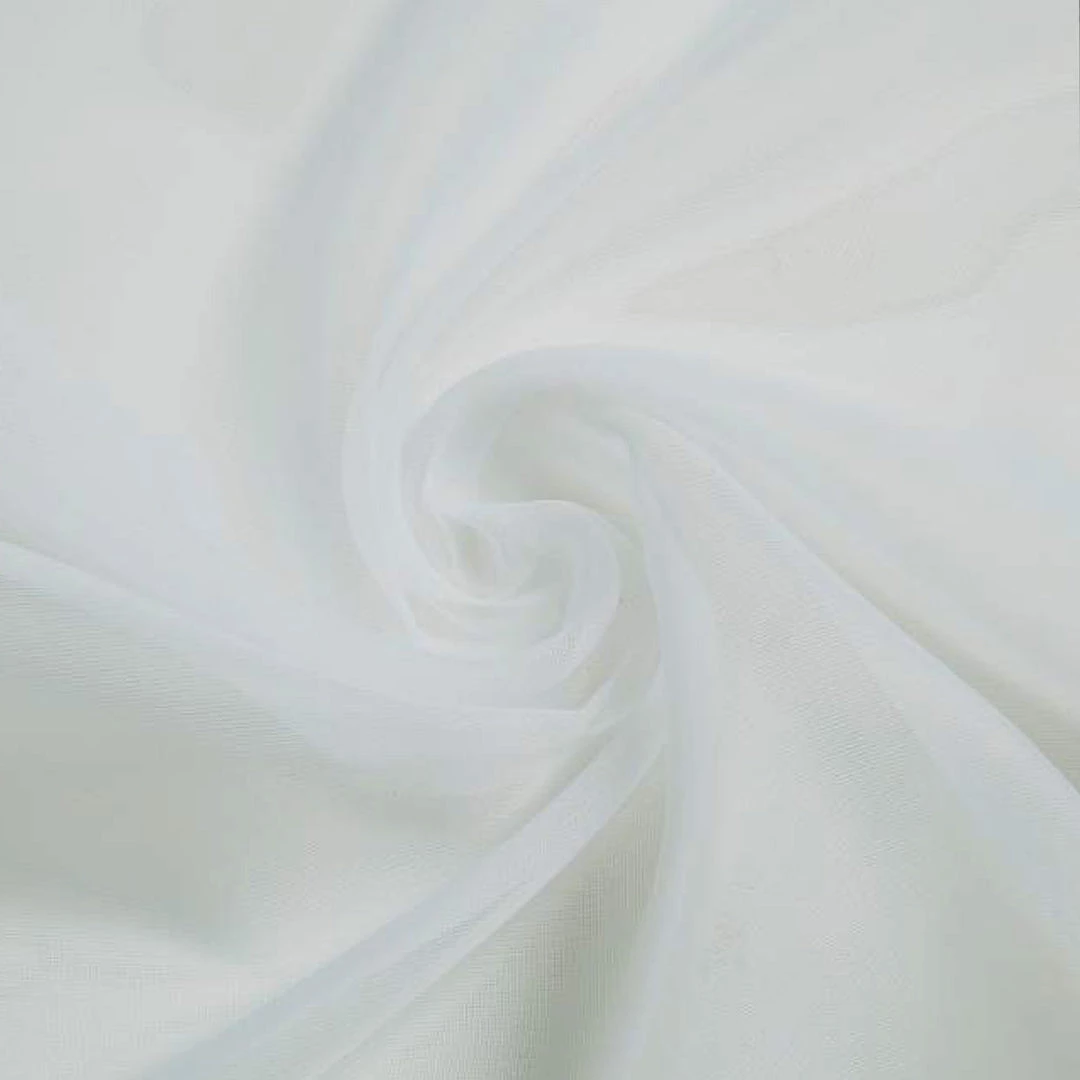 HIER_3160 2 Pack | Ivory Sheer Organza Curtains With Rod Pocket Window Treatment Panels - 52"x108" Big Event Backdrops & Décor 13 HIER_3160 2 Pack | Ivory Sheer Organza Curtains With Rod Pocket Window Treatment Panels - 52"x108" Big Event Backdrops & Décor