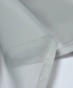 HIER_3160 2 Pack | Silver Sheer Organza Curtains With Rod Pocket Window Treatment Panels - 52"x108" 25 HIER_3160 2 Pack | Silver Sheer Organza Curtains With Rod Pocket Window Treatment Panels - 52