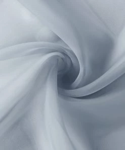 HIER_3110 Backdrop Panels 5ftx14ft Premium Dusty Blue Chiffon Curtain Panel Backdrop With Rod Pocket 23 HIER_3110 Backdrop Panels 5ftx14ft Premium Dusty Blue Chiffon Curtain Panel Backdrop With Rod Pocket