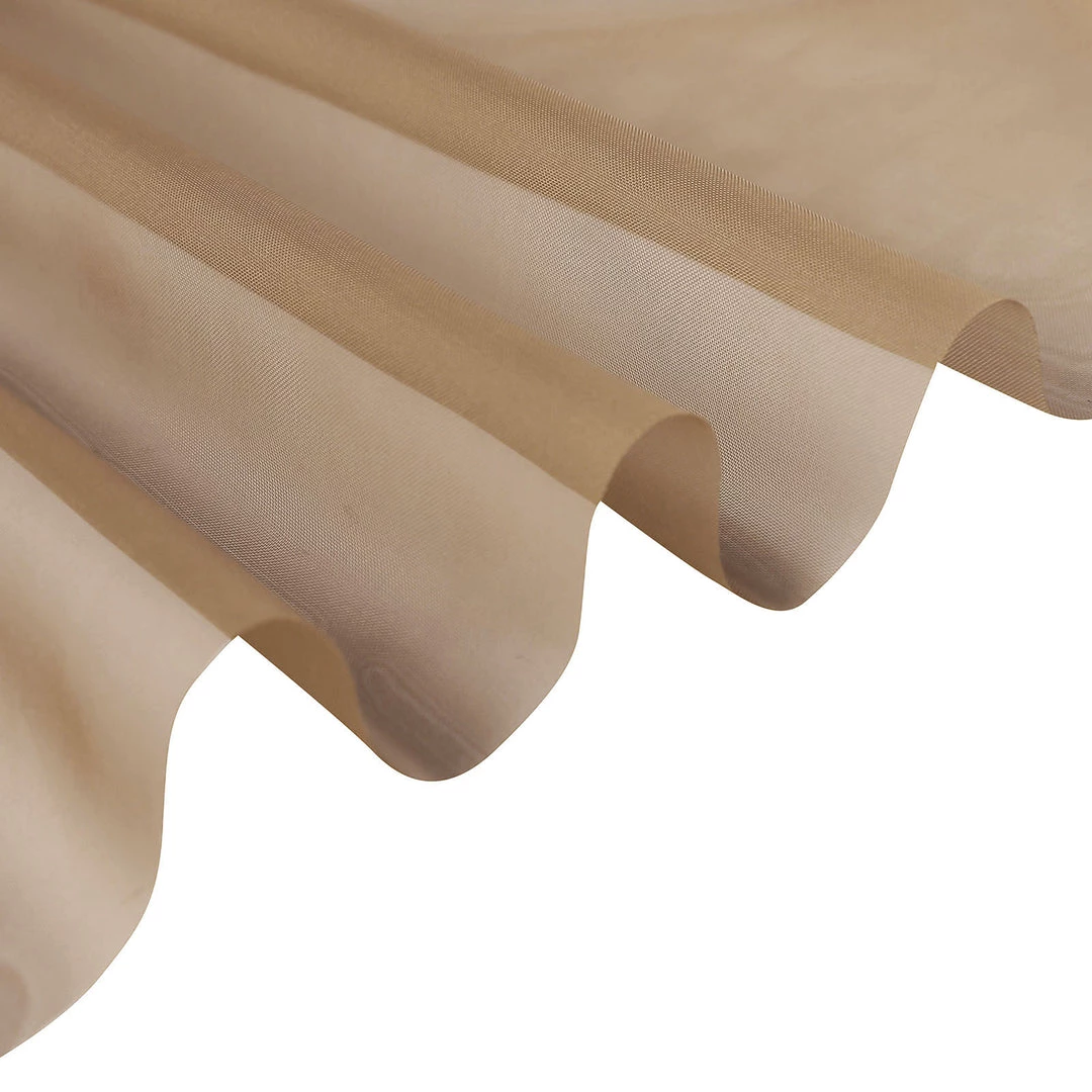 HIER_3110 5ftx14ft Premium Gold Chiffon Curtain Panel Backdrop With Rod Pocket Backdrop Panels 10 HIER_3110 5ftx14ft Premium Gold Chiffon Curtain Panel Backdrop With Rod Pocket Backdrop Panels