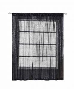 HIER_3110 Big Event Backdrops & Décor Pack Of 2 | 52"x96” Black Sequin Curtains With Rod Pocket Window Treatment Panels 17 HIER_3110 Big Event Backdrops & Décor Pack Of 2 | 52