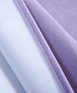 HIER_3160 2 Pack | Lavender 330 GSM Premium Velvet Thermal Blackout Curtains With Chrome Grommet Window Treatment Panels - 52"x108" Big Event Backdrops & Décor 28 HIER_3160 2 Pack | Lavender 330 GSM Premium Velvet Thermal Blackout Curtains With Chrome Grommet Window Treatment Panels - 52