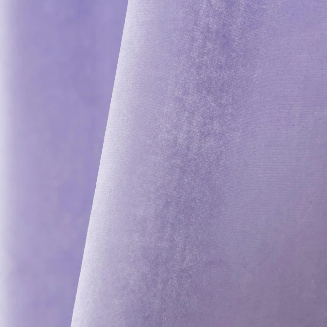 HIER_3160 2 Pack | Lavender 330 GSM Premium Velvet Thermal Blackout Curtains With Chrome Grommet Window Treatment Panels - 52"x108" Big Event Backdrops & Décor 13 HIER_3160 2 Pack | Lavender 330 GSM Premium Velvet Thermal Blackout Curtains With Chrome Grommet Window Treatment Panels - 52"x108" Big Event Backdrops & Décor