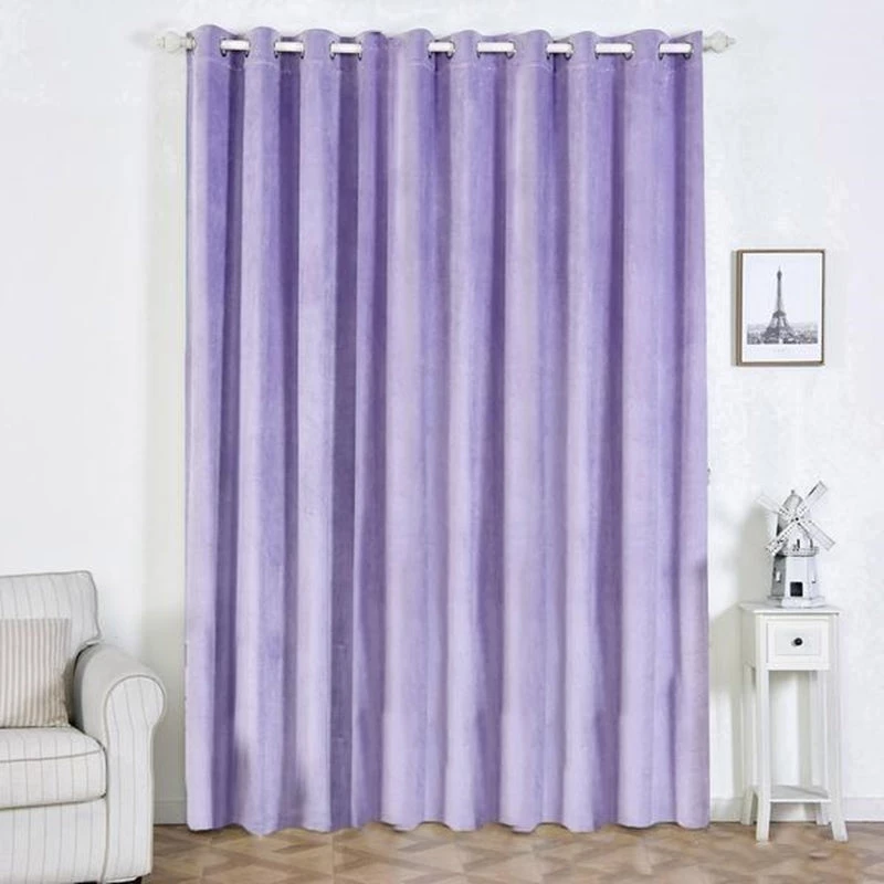 HIER_3160 2 Pack | Lavender 330 GSM Premium Velvet Thermal Blackout Curtains With Chrome Grommet Window Treatment Panels - 52"x108" Big Event Backdrops & Décor 1 HIER_3160 2 Pack | Lavender 330 GSM Premium Velvet Thermal Blackout Curtains With Chrome Grommet Window Treatment Panels - 52"x108" Big Event Backdrops & Décor