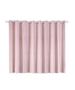 HIER_3160 330 GSM Blush Blackout Curtains | Pack Of 2 | 52"x64" Grommet Curtains | Blackout Noise Reducing Curtains 19 HIER_3160 330 GSM Blush Blackout Curtains | Pack Of 2 | 52