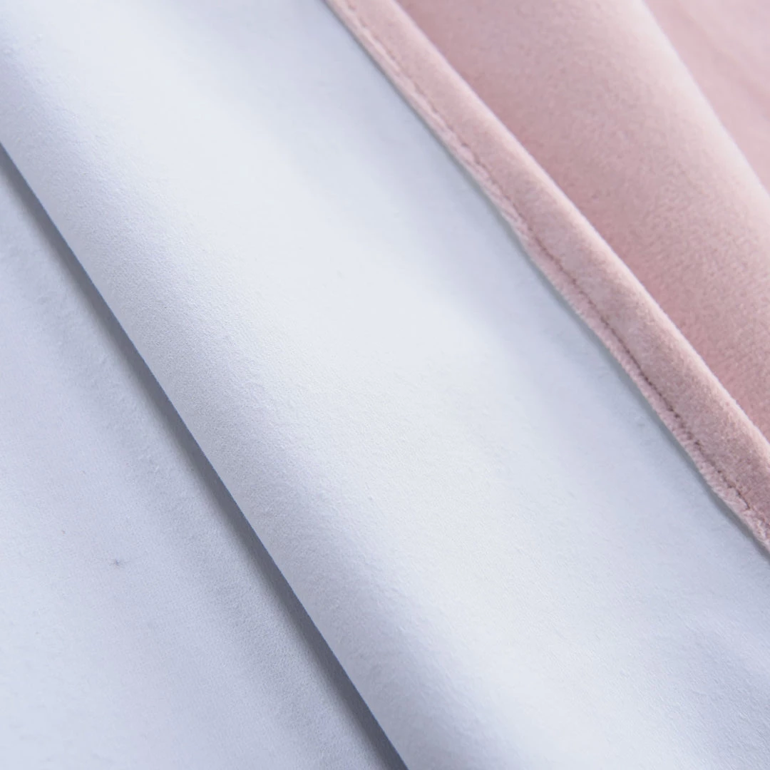 HIER_3160 330 GSM Blush Blackout Curtains | Pack Of 2 | 52"x64" Grommet Curtains | Blackout Noise Reducing Curtains 10 HIER_3160 330 GSM Blush Blackout Curtains | Pack Of 2 | 52"x64" Grommet Curtains | Blackout Noise Reducing Curtains