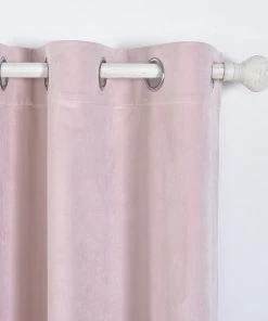 HIER_3160 330 GSM Blush Blackout Curtains | Pack Of 2 | 52"x64" Grommet Curtains | Blackout Noise Reducing Curtains 21 HIER_3160 330 GSM Blush Blackout Curtains | Pack Of 2 | 52
