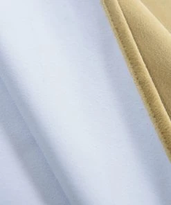 HIER_3160 2 Pack | Champagne 330 GSM Premium Velvet Thermal Blackout Curtains With Chrome Grommet Window Treatment Panels - 52"x64" 23 HIER_3160 2 Pack | Champagne 330 GSM Premium Velvet Thermal Blackout Curtains With Chrome Grommet Window Treatment Panels - 52