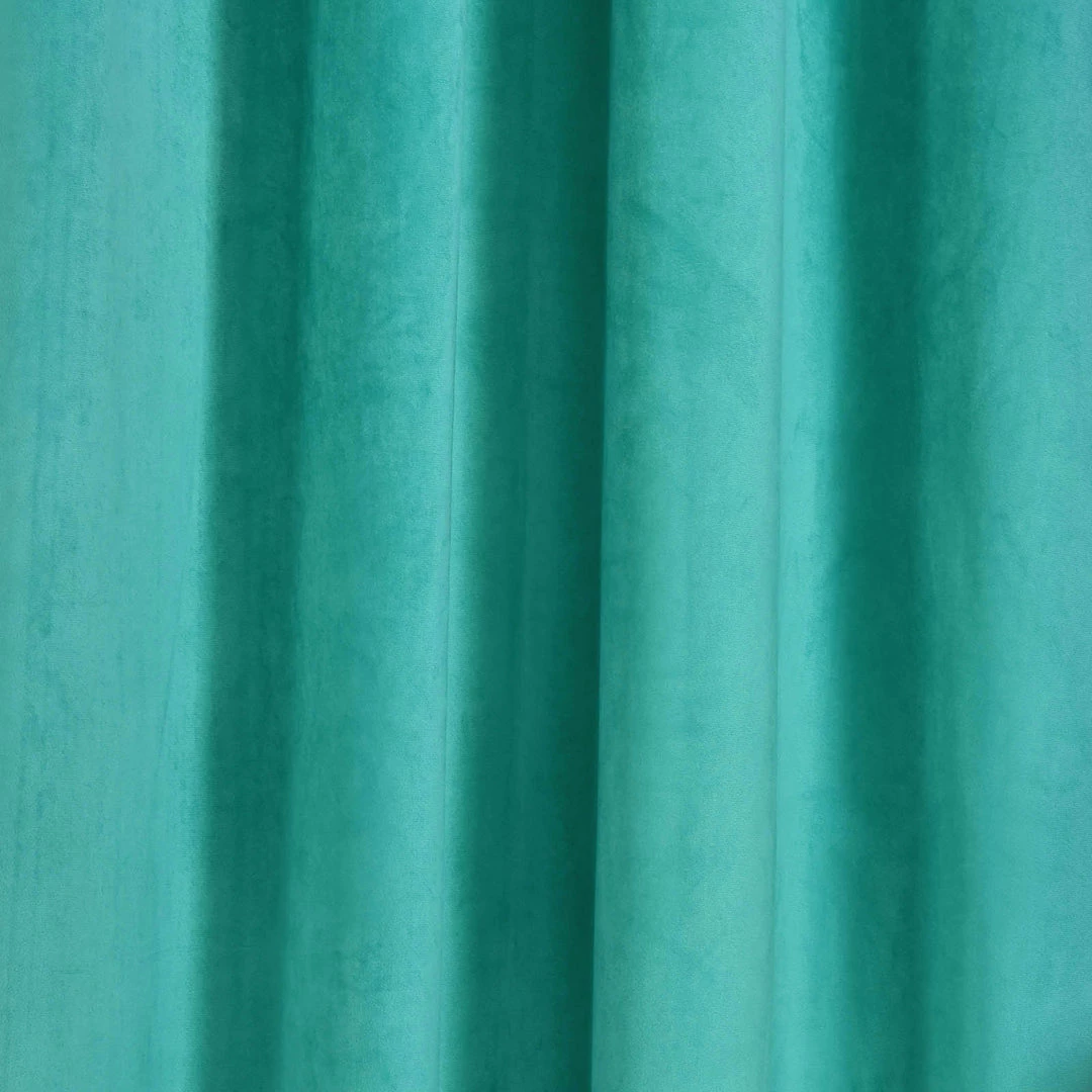 HIER_3160 Big Event Backdrops & Décor 330 GSM Peacock Teal Velvet Blackout Curtains | Pack Of 2 | 52"x64" Grommet Curtains | Room Darkener Curtains 11 HIER_3160 Big Event Backdrops & Décor 330 GSM Peacock Teal Velvet Blackout Curtains | Pack Of 2 | 52"x64" Grommet Curtains | Room Darkener Curtains