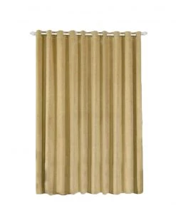 HIER_3160 2 Pack | Champagne Soft Velvet Thermal Blackout Curtains With Chrome Grommet Window Treatment Panels - 52"x108" Big Event Backdrops & Décor 21 HIER_3160 2 Pack | Champagne Soft Velvet Thermal Blackout Curtains With Chrome Grommet Window Treatment Panels - 52