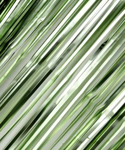 HIER_3110 Backdrop Panels 8ft Matte Sage Green Metallic Tinsel Foil Fringe Curtain Backdrops For Doorway/Party 20 HIER_3110 Backdrop Panels 8ft Matte Sage Green Metallic Tinsel Foil Fringe Curtain Backdrops For Doorway/Party