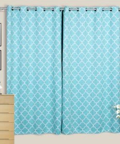 HIER_3160 42"-126" Adjustable Curtain Rod Set, Silver, Round Finials Home Décor 27 HIER_3160 42