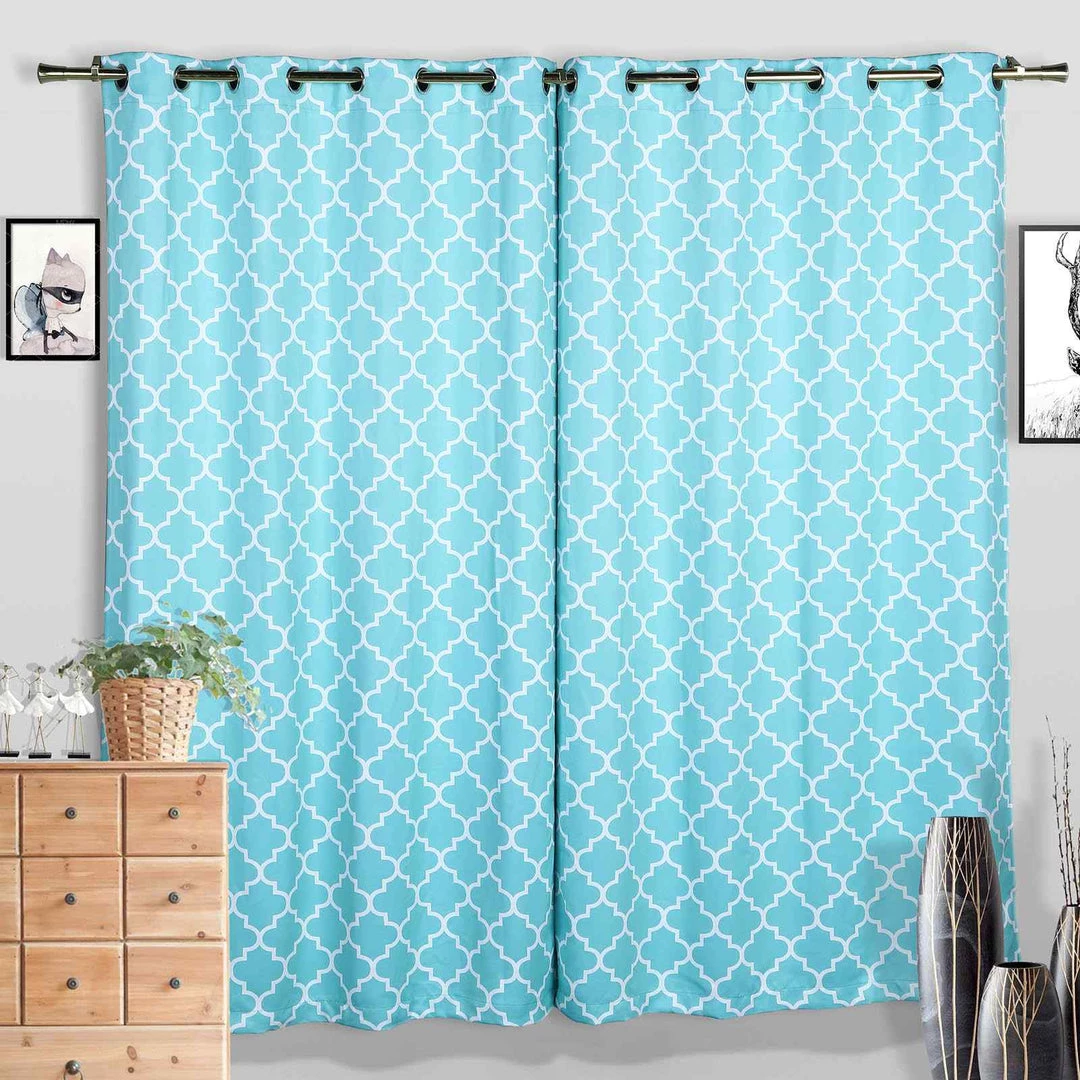 HIER_3160 42"-126" Metal Adjustable Curtain Rods, Gold, Trumpet Finials 7 HIER_3160 42"-126" Metal Adjustable Curtain Rods, Gold, Trumpet Finials